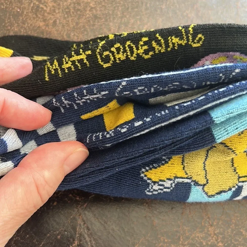 The Simpsons Crew Socks Bart/Homer ONLY